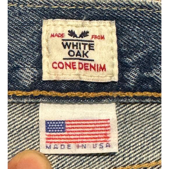 501 Jeans Rare White Oak Cone Denim Straight Leg Made In USA - Picture 5 of 11